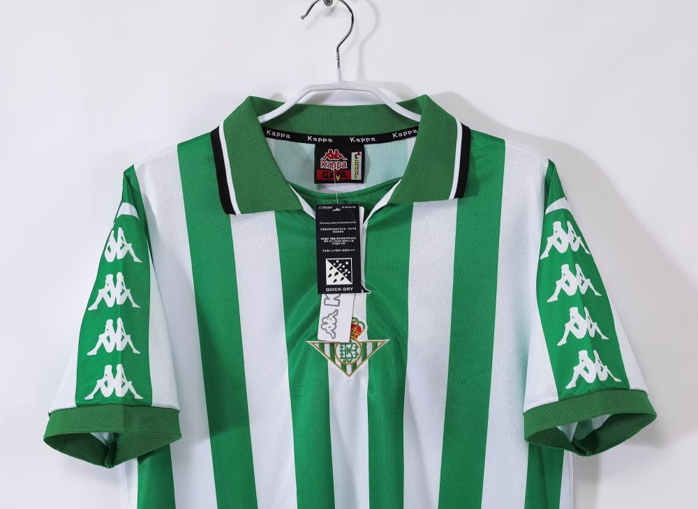 1999/2000 Real Betis  Home Football Shirt（Retro ）