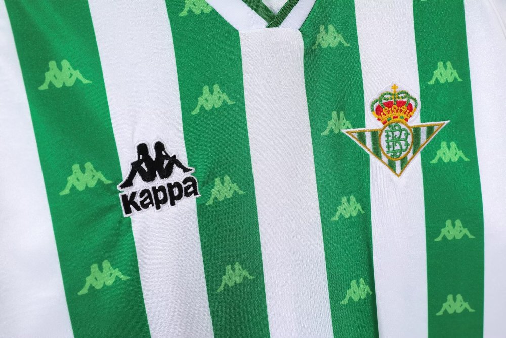 1995/1997 Real Betis Home  Long sleeves  Football Shirt（Retro ）