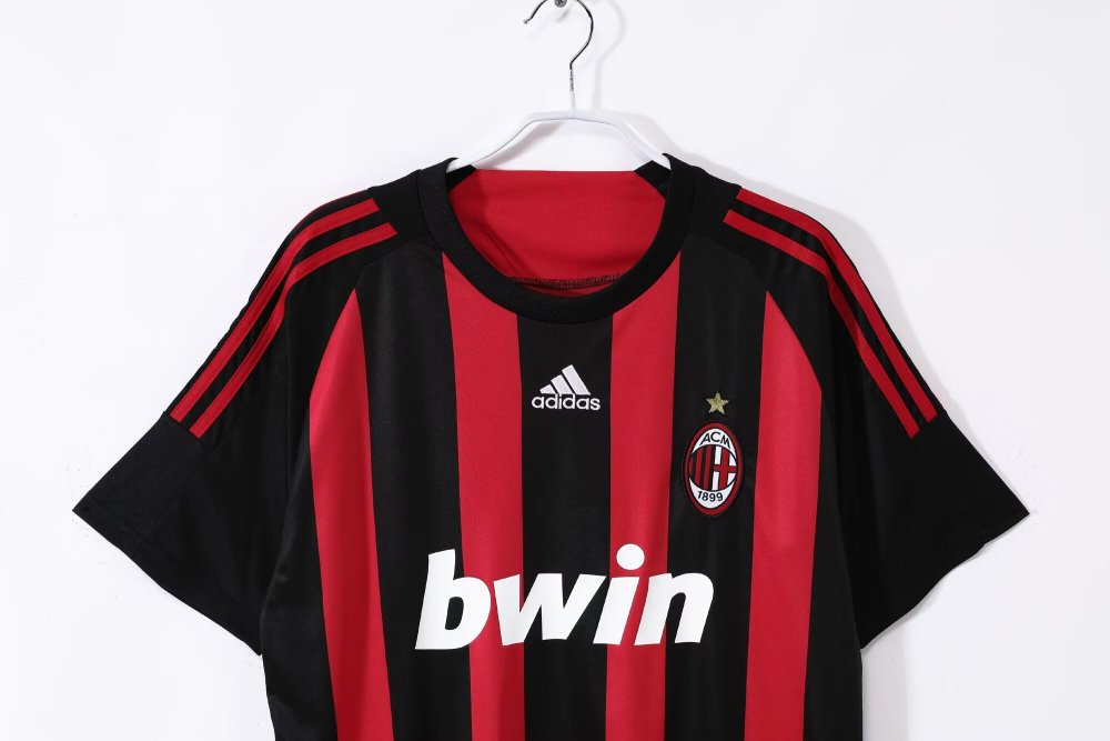2008/2009 AC Milan Home Football Shirt ( Retro)