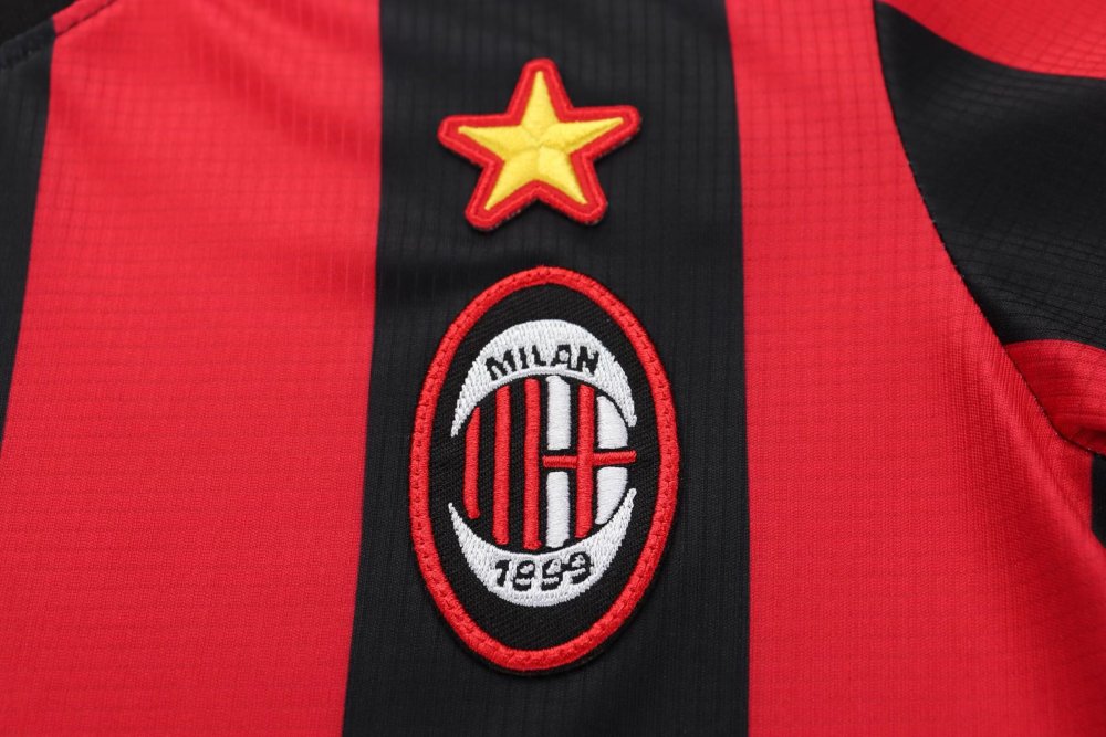 1997/1998 Retro AC Milan Home Football Shirt( Kids size)