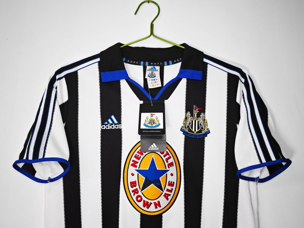 1999/2000 Newcastle United Home Football Shirt（ Retro  Edition ）