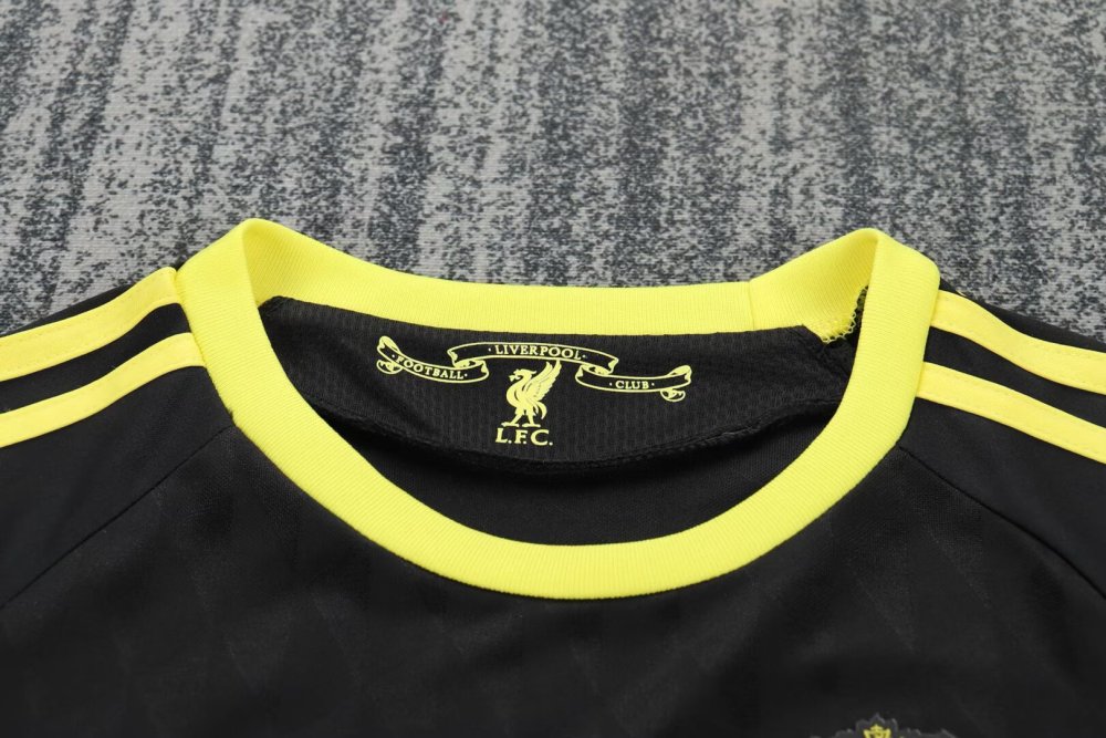 2010/2011 Retro Liverpool 2nd Away Football Shirt(For Kids)