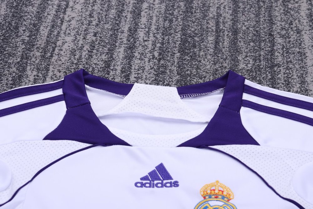 2007/2008 Real Madrid Retro Home Football Shirt(For Kids)
