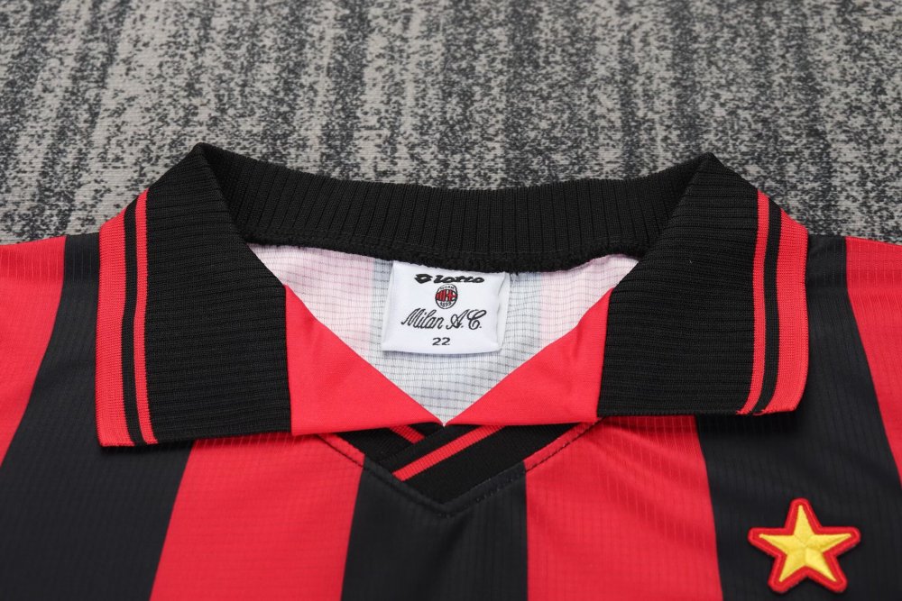 1997/1998 Retro AC Milan Home Football Shirt( Kids size)