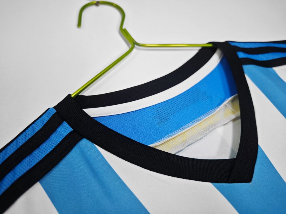2014  Argentina Home Football Shirt ( Retro )