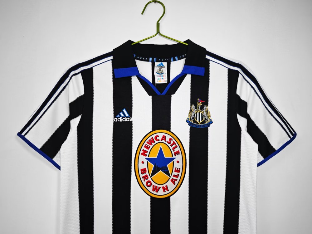 1999/2000 Newcastle United Home Football Shirt（ Retro  Edition ）