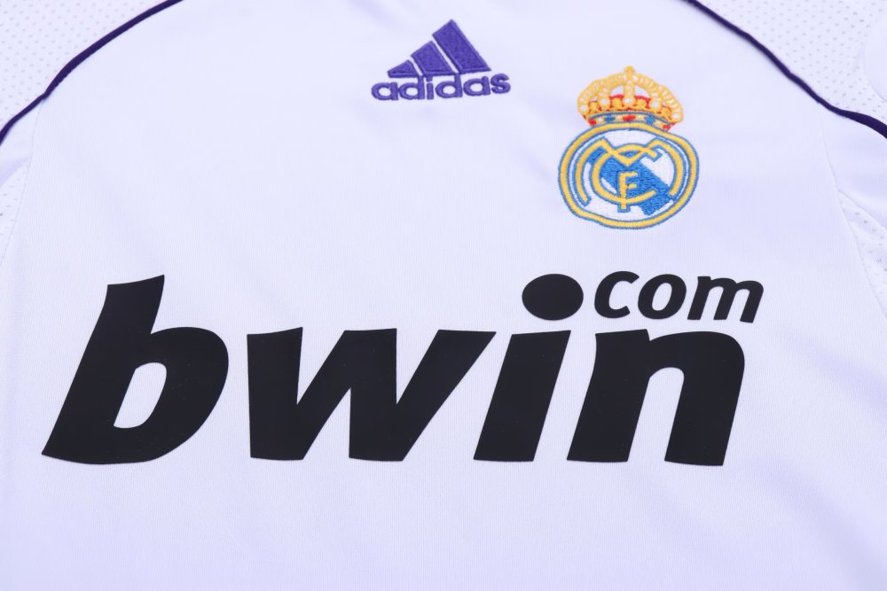 2007/2008 Real Madrid Retro Home Football Shirt(For Kids)