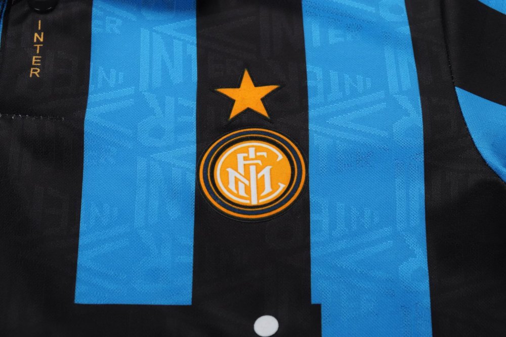 1992/1994 Retro Inter Milan Home Football Shirt(For Kids)