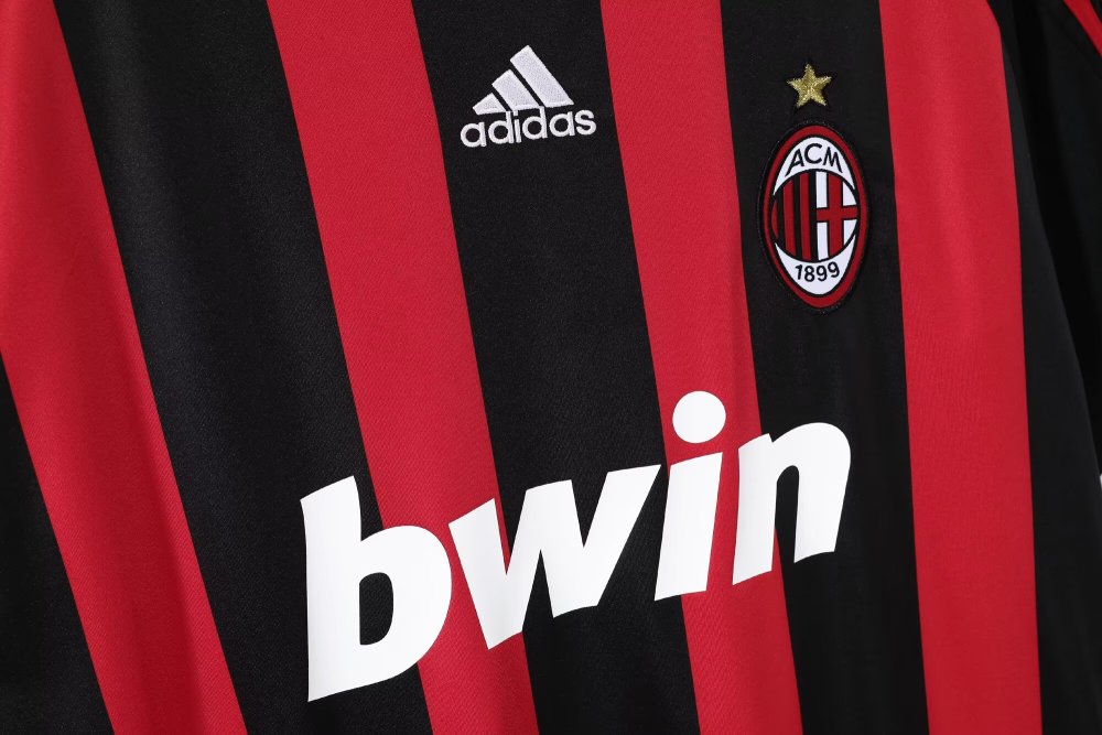 2008/2009 AC Milan Home Football Shirt ( Retro)