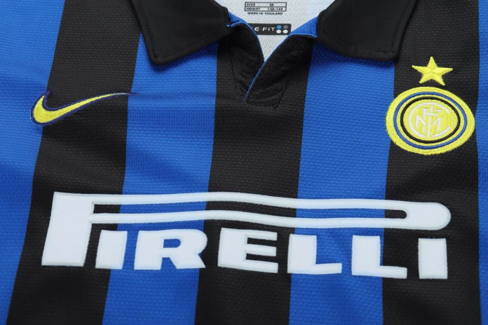 1998/1999 Retro Inter Milan Home Football Shirt(For Kids)