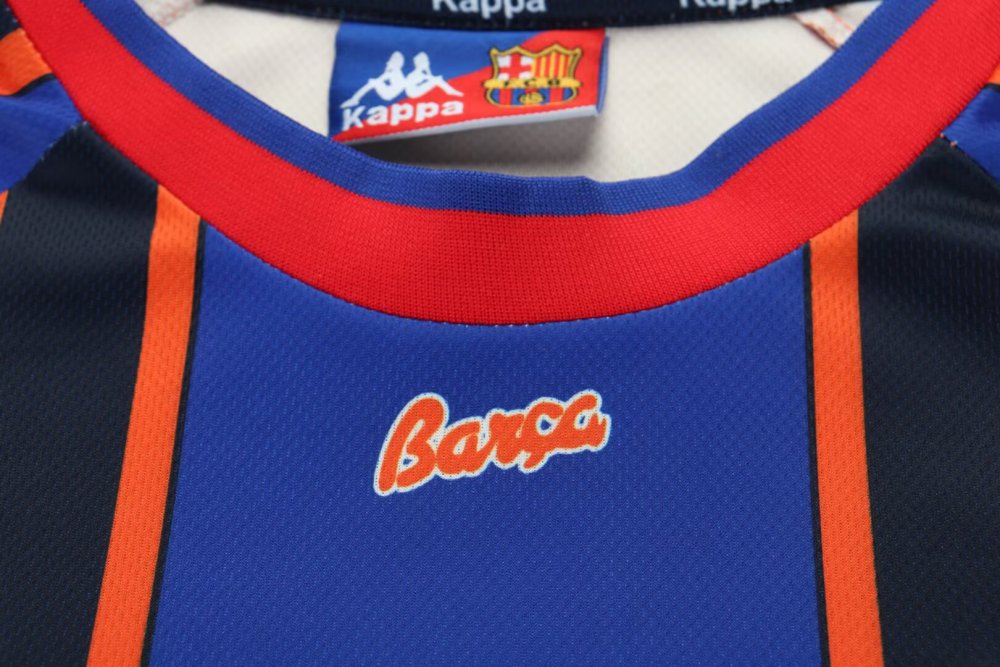 1997/1998 Retro Barcelona Home Football Shirt( Kids Size)