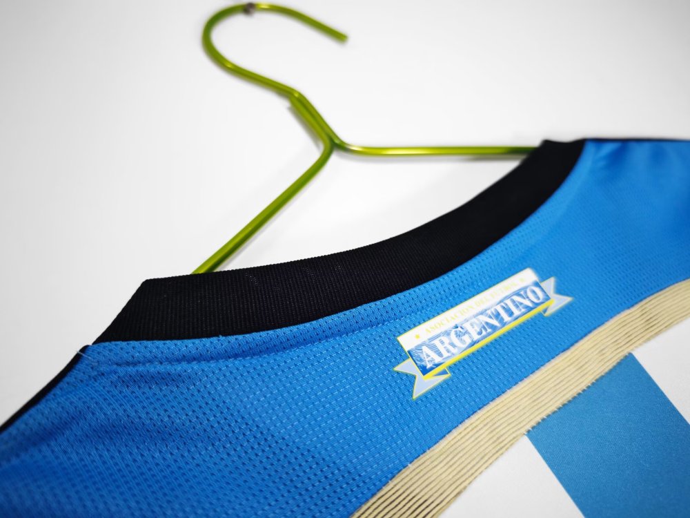 2014  Argentina Home Football Shirt ( Retro )