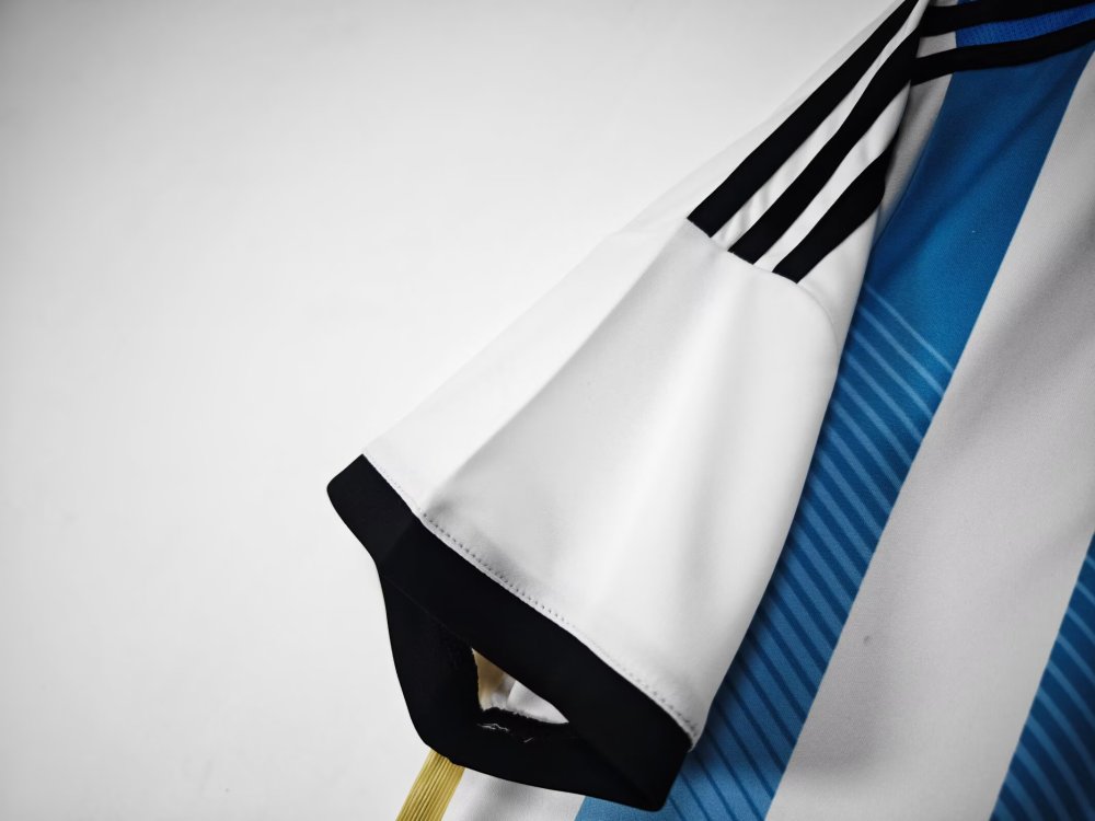 2014  Argentina Home Football Shirt ( Retro )