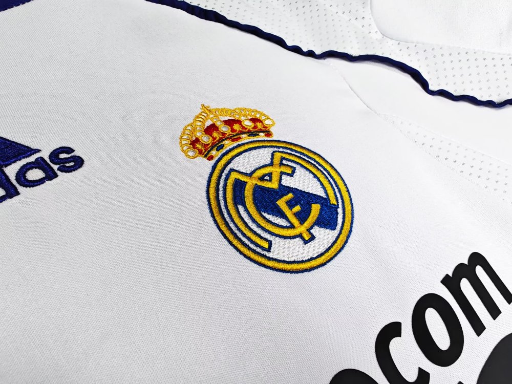 2007/2008 Real Madrid Home Football Shirt( Retro)