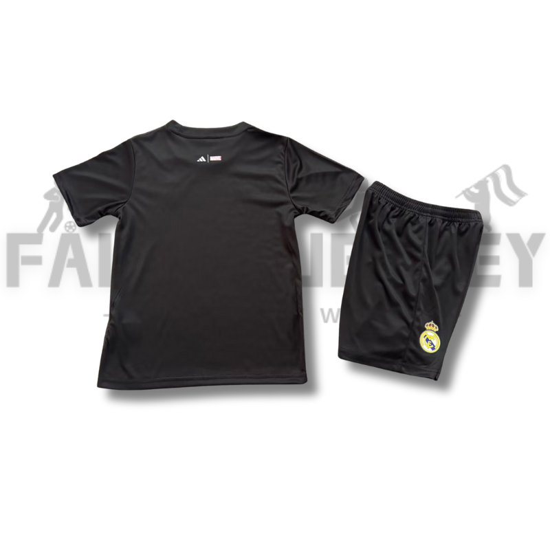 2025/2026 Real Madrid Marvel Special Jersey（For Kids)
