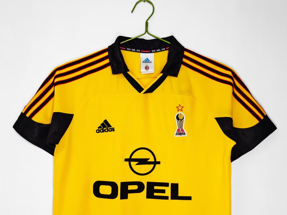 1999/2000 AC Milan Away Football Shirt( Retro )