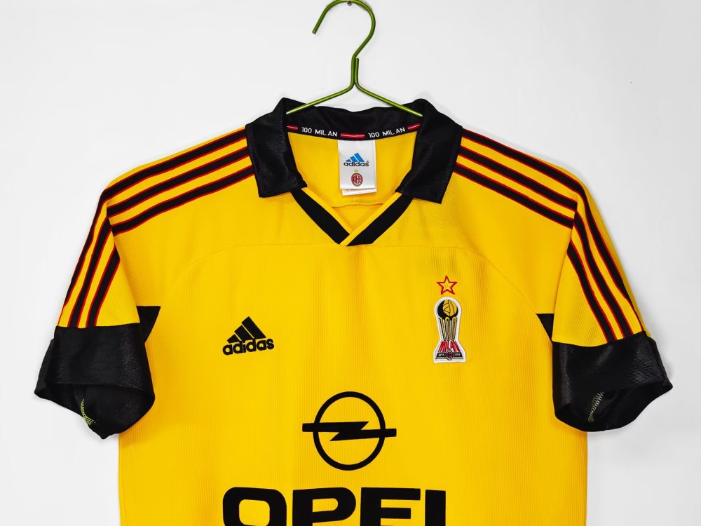 1999/2000 AC Milan Away Football Shirt( Retro )