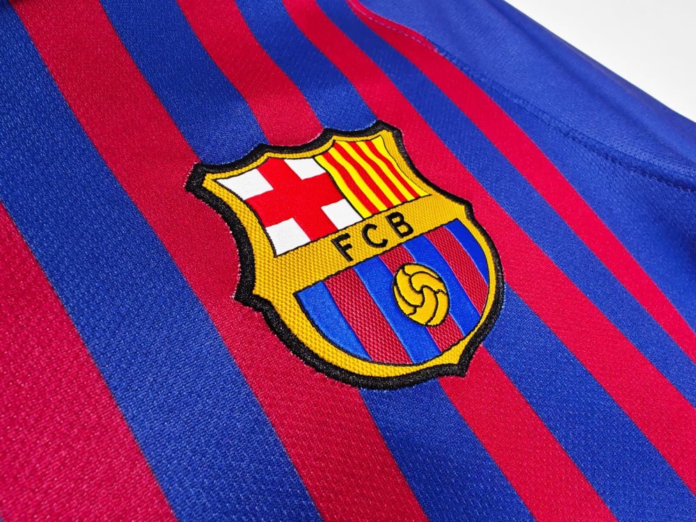 2018/2019  Barcelona Home Football Shirt （Retro）