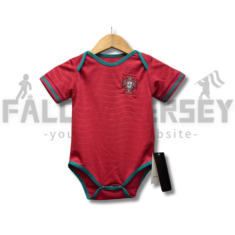 2026/2027 Portugal World Cup Home Football Shirt（For Baby）