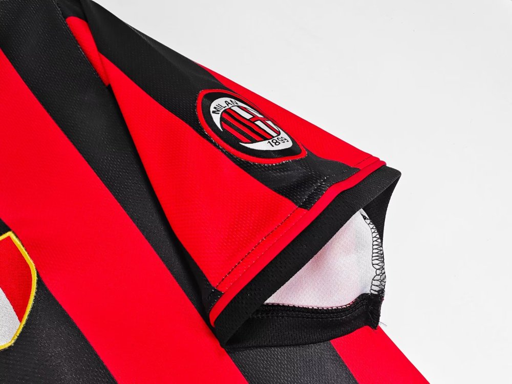1996/1997  AC Milan Home Football Shirt ( Retro )