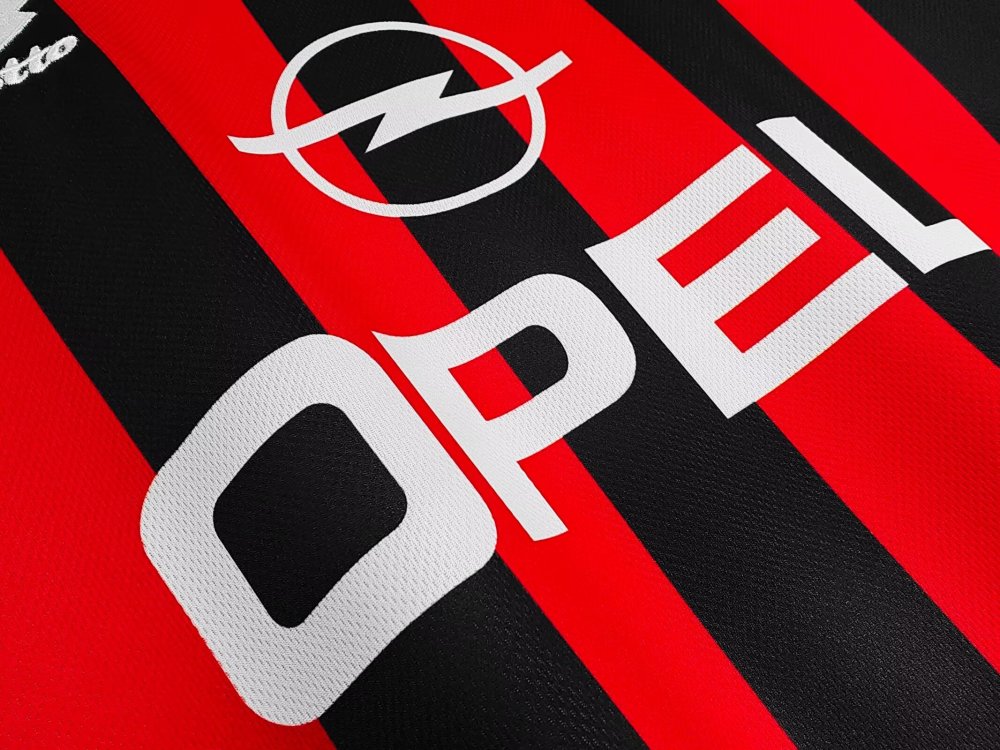 1996/1997  AC Milan Home Football Shirt ( Retro )