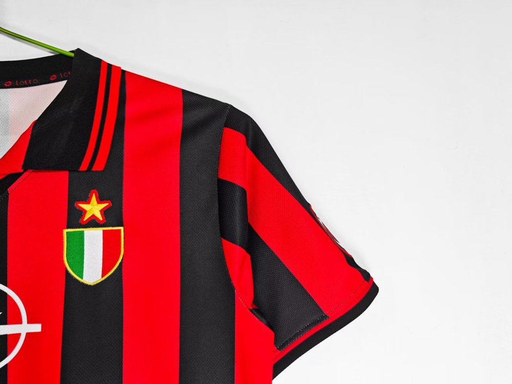1996/1997  AC Milan Home Football Shirt ( Retro )