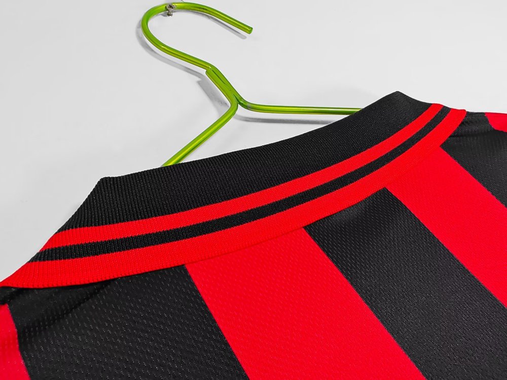 1996/1997  AC Milan Home Football Shirt ( Retro )
