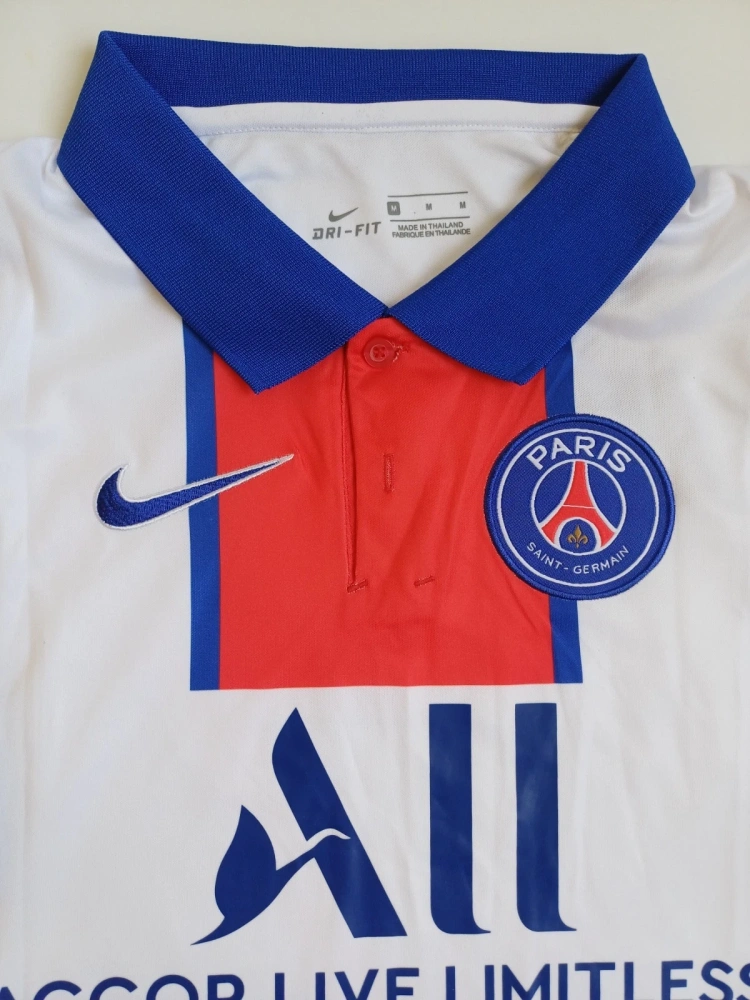 2020/2021 Paris Retro Away Jersey→Mbappe #7