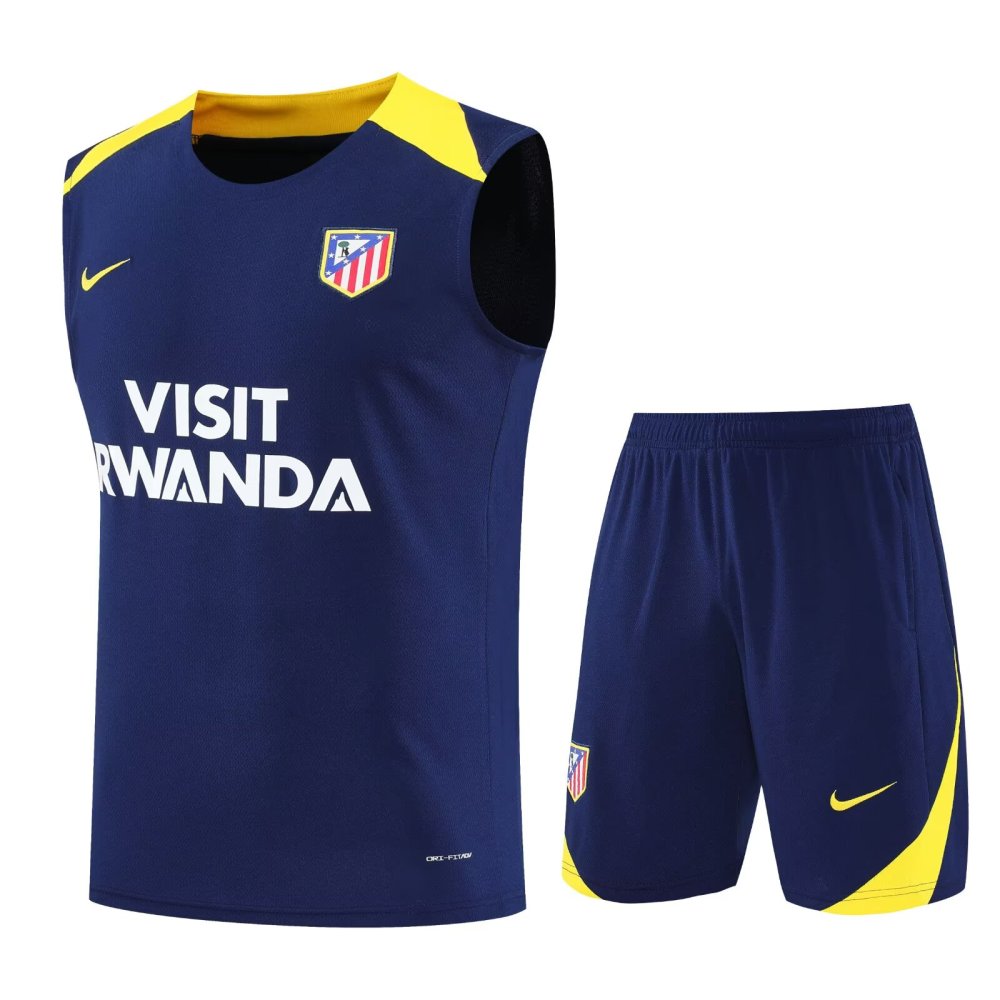 2025/2026 Atletico Madrid Sleeveless training suit set