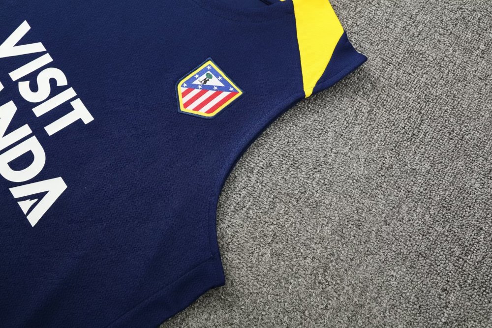 2025/2026 Atletico Madrid Sleeveless training suit set