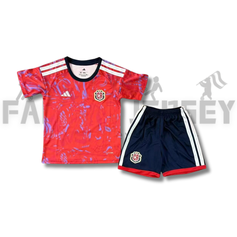 2026 Costa Rica Home Football Shirt（For Kids）