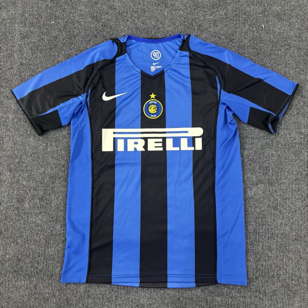 2004/2005 Inter Milan Home Football Shirt (Retro)