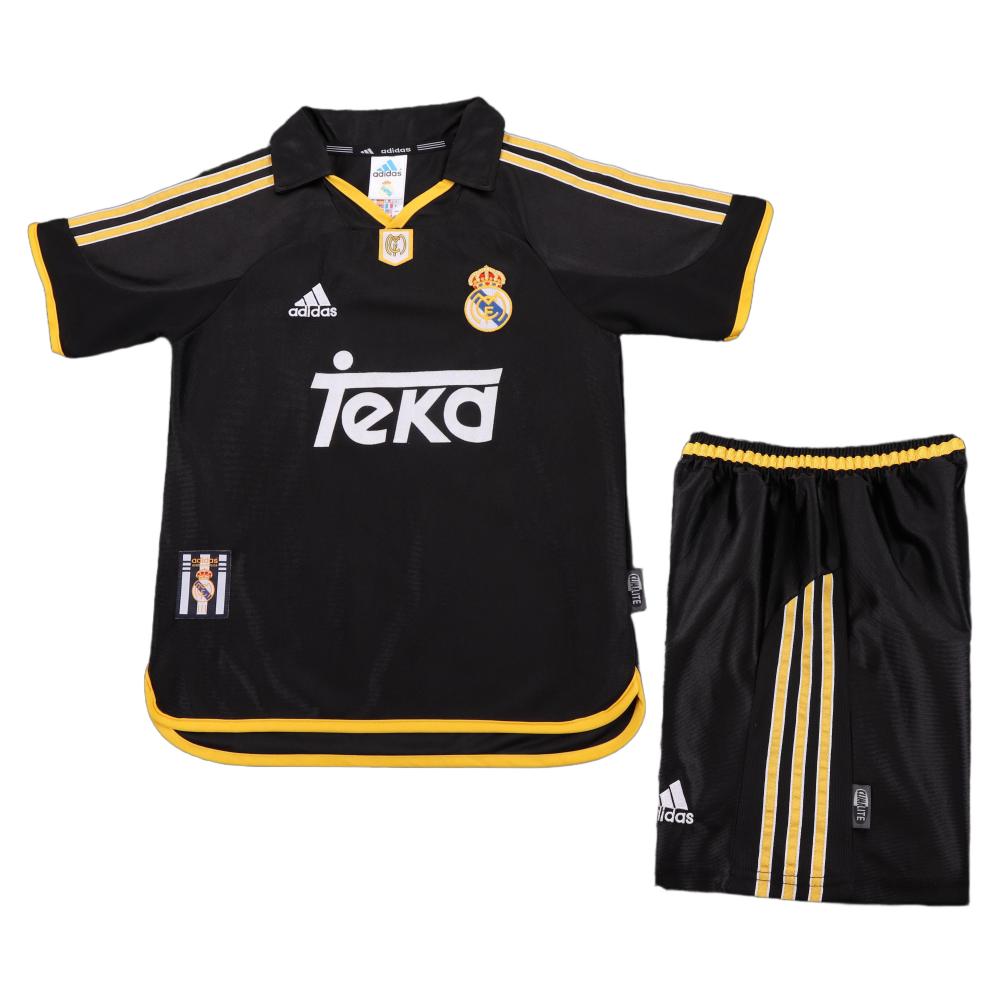1999/2001 Real Madrid Retro Away Football Shirt(For Kids)
