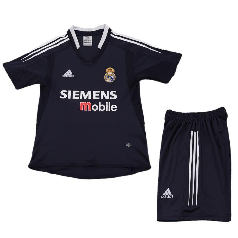 2004/2005 Real Madrid Retro Away Football Shirt(For Kids)