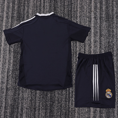2004/2005 Real Madrid Retro Away Football Shirt(For Kids)
