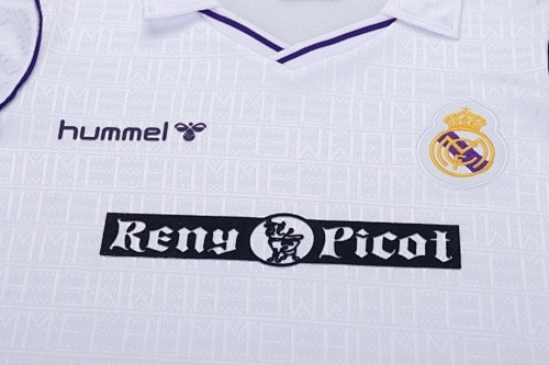 1988/1990 Real Madrid Retro Home Football Shirt(For Kids)