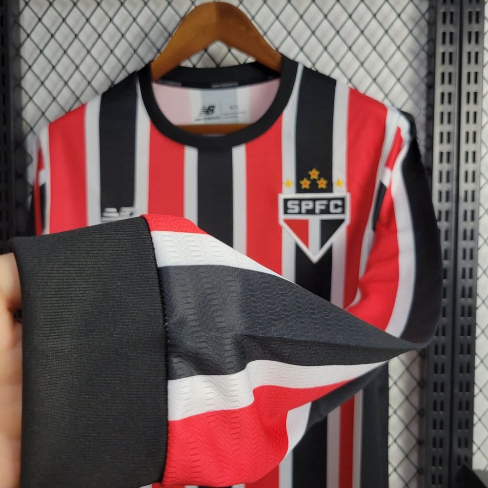 2024/2025 Long Sleeve São Paulo Away Football Shirt