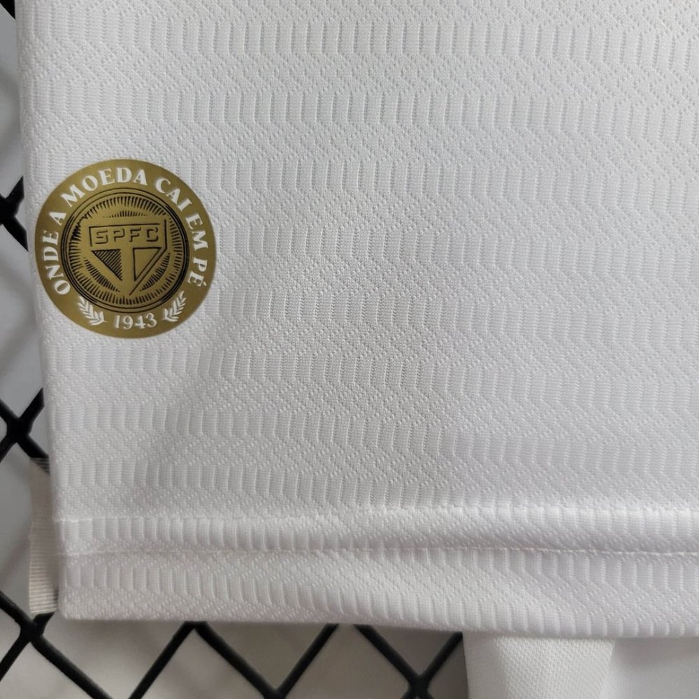 1:1 copy top quality 2024/2025 São Paulo Home Football Shirt Kids Size