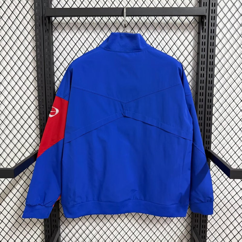2025/2026 Paris Saint-Germain Blue  Waterproof Windbreaker