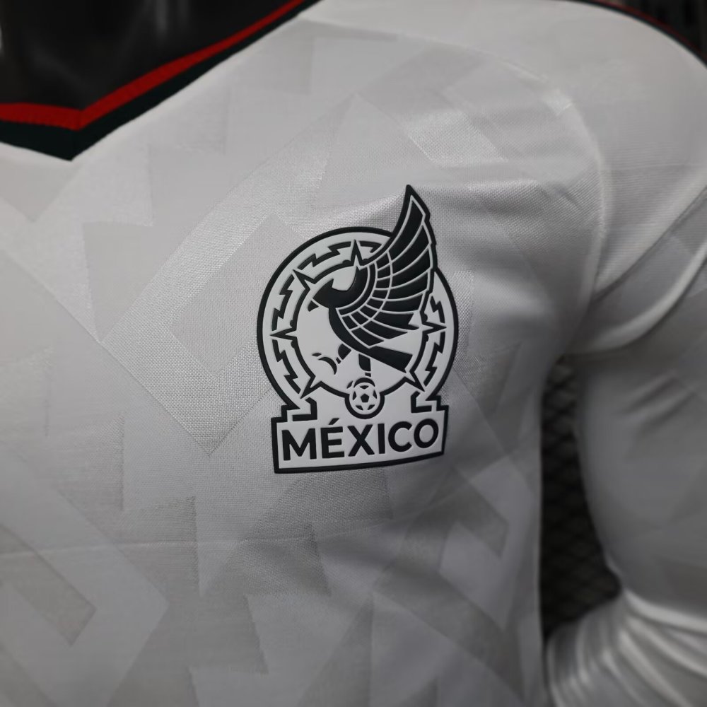2026 Mexico World Cup Away Long sleeves Football Shirt（Player Edition ）