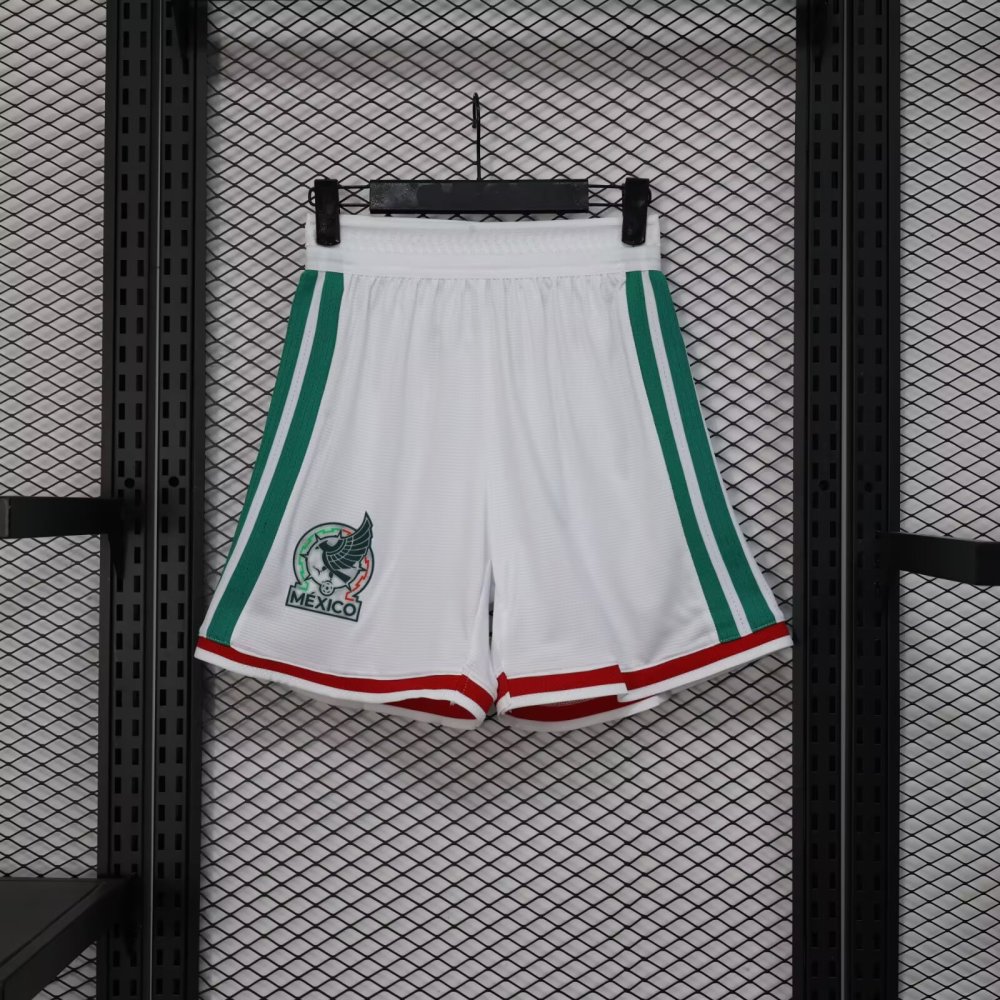 2026/2027 Mexico White Shorts