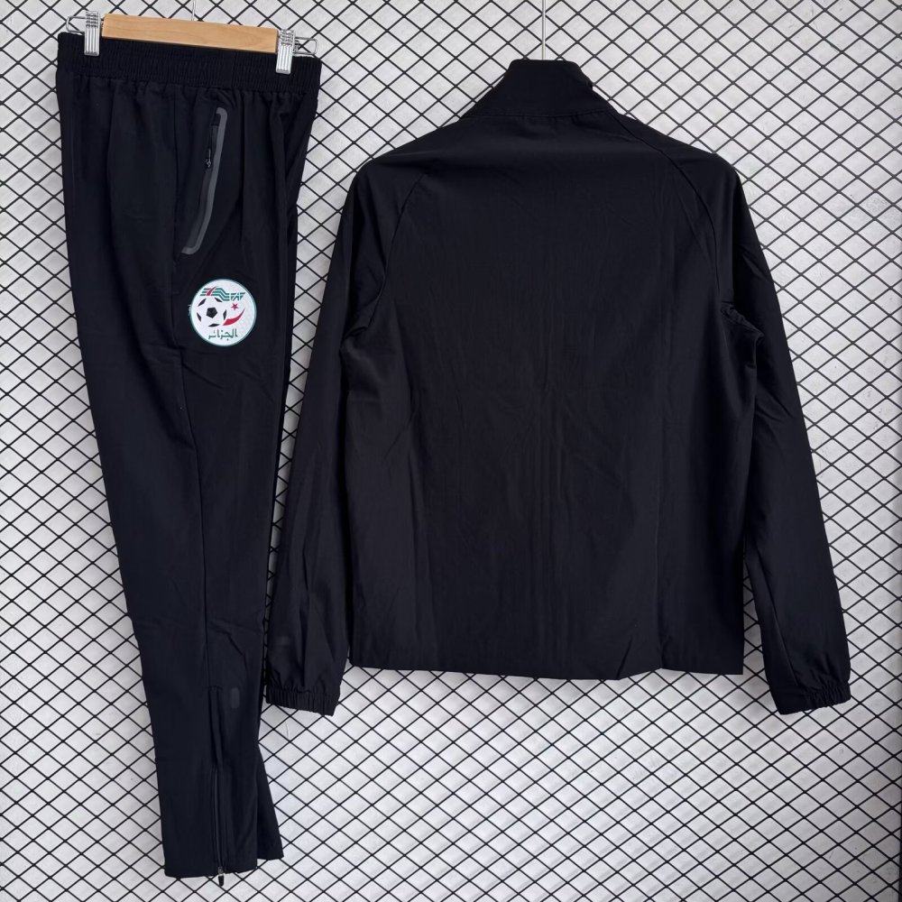 2026/2027 Algeria Black  windbreaker training set