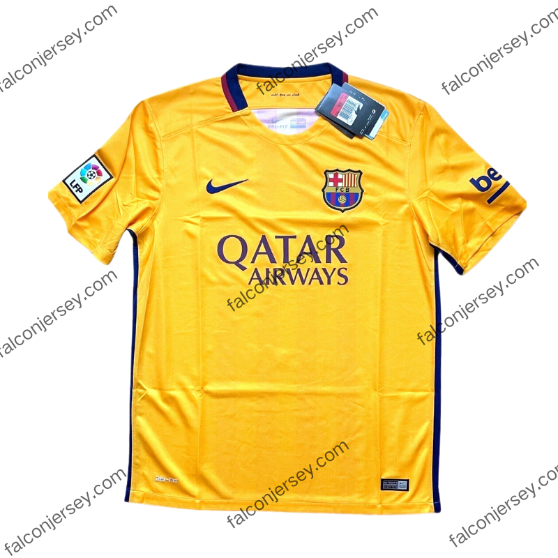 2015/2016 Barcelona Away Football Jersey → Messi#10