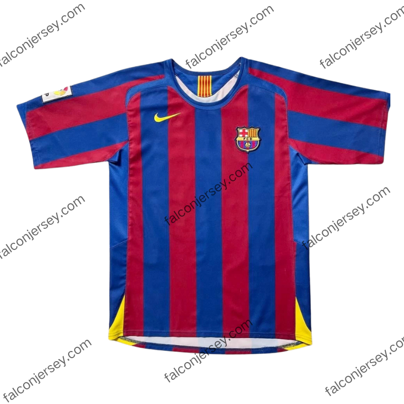 2005/2006 Barcelona Home Football Jersey →  Messi #30