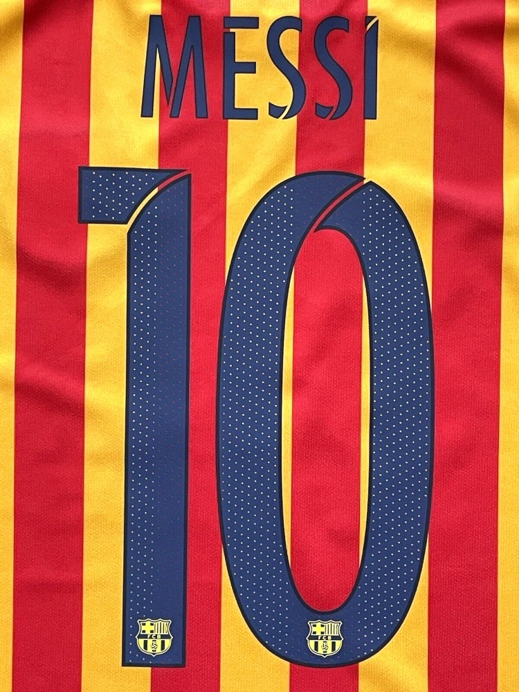 2015/2016 Barcelona Away Football Jersey → Messi#10