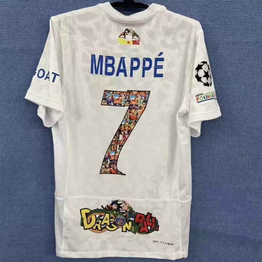 2024/2025 Paris Saint-Germain（Dragon Ball） Special Edition Football Shirt（Player Version）