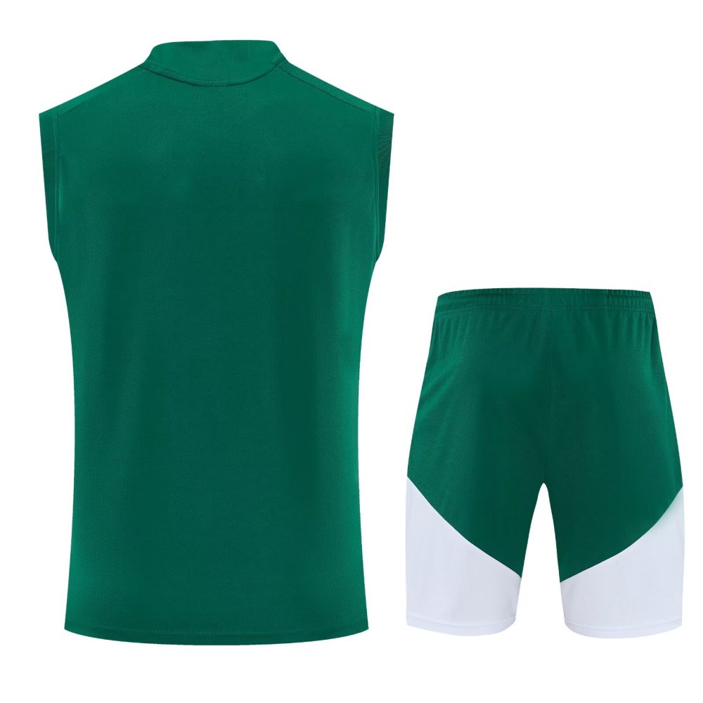 2026/2027 Italy Green Sleeveless training suit set