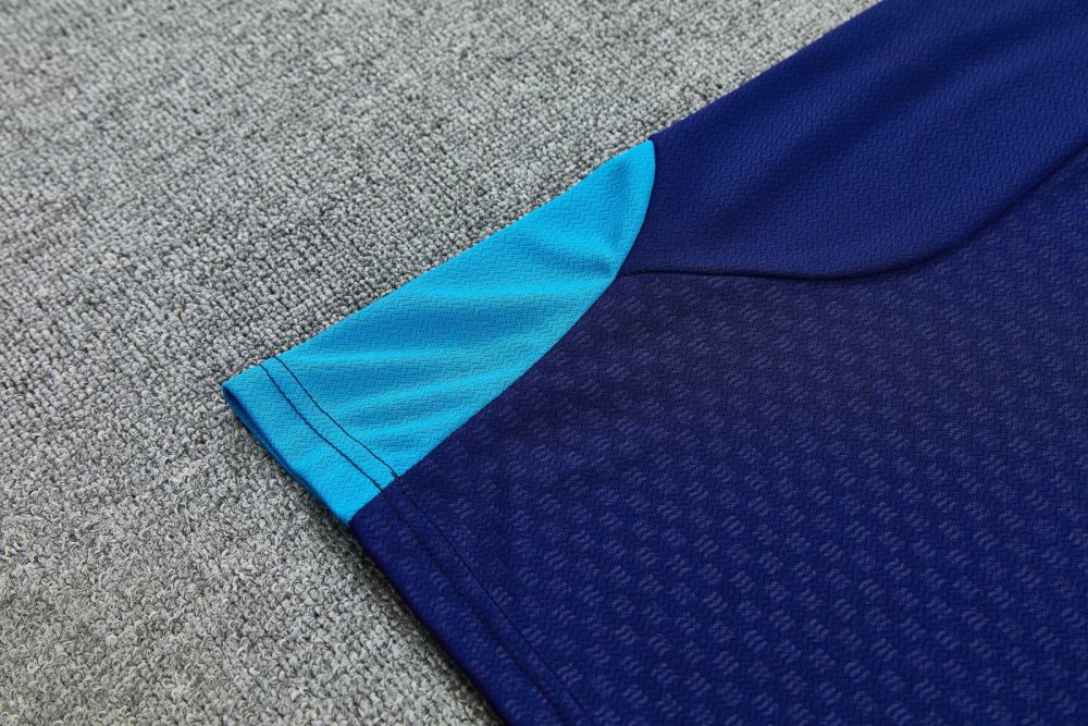 2026/2027 Spain Blue Sleeveless training suit set