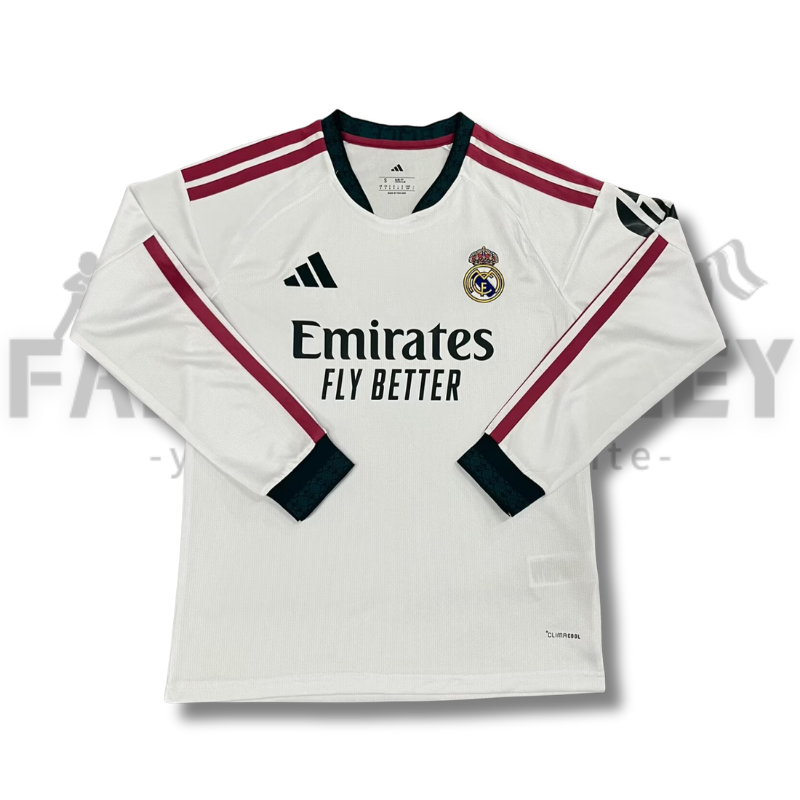 2026/2027 Real Madrid Long sleeves Home Jersey(Fans Version)