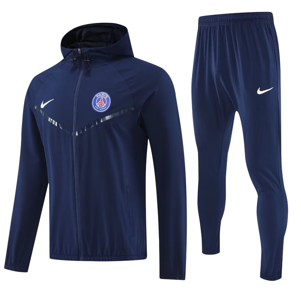 2026/2027 Paris (blue) Hoodie training suit set